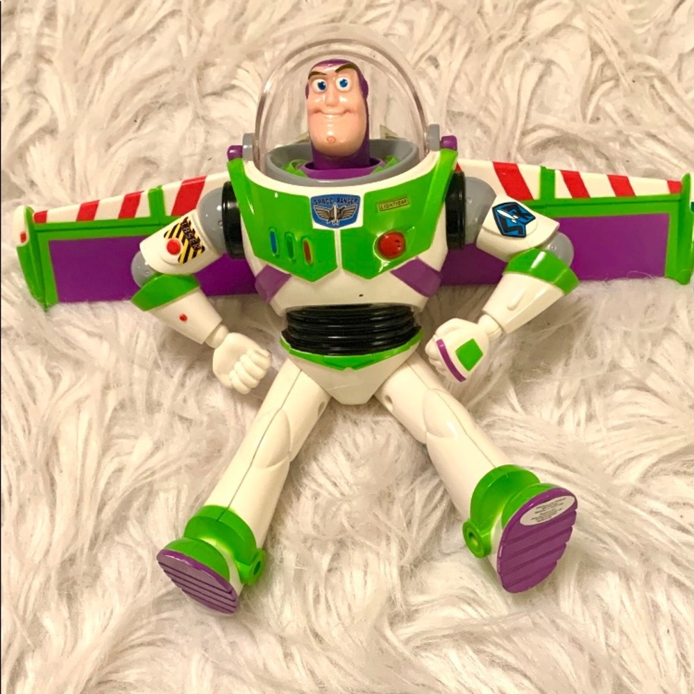 Toy Story Buzz Lightyear doll with moving visor